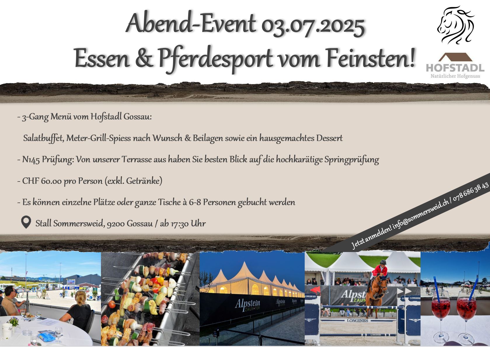 Flyer Abendevent 03.07.2025